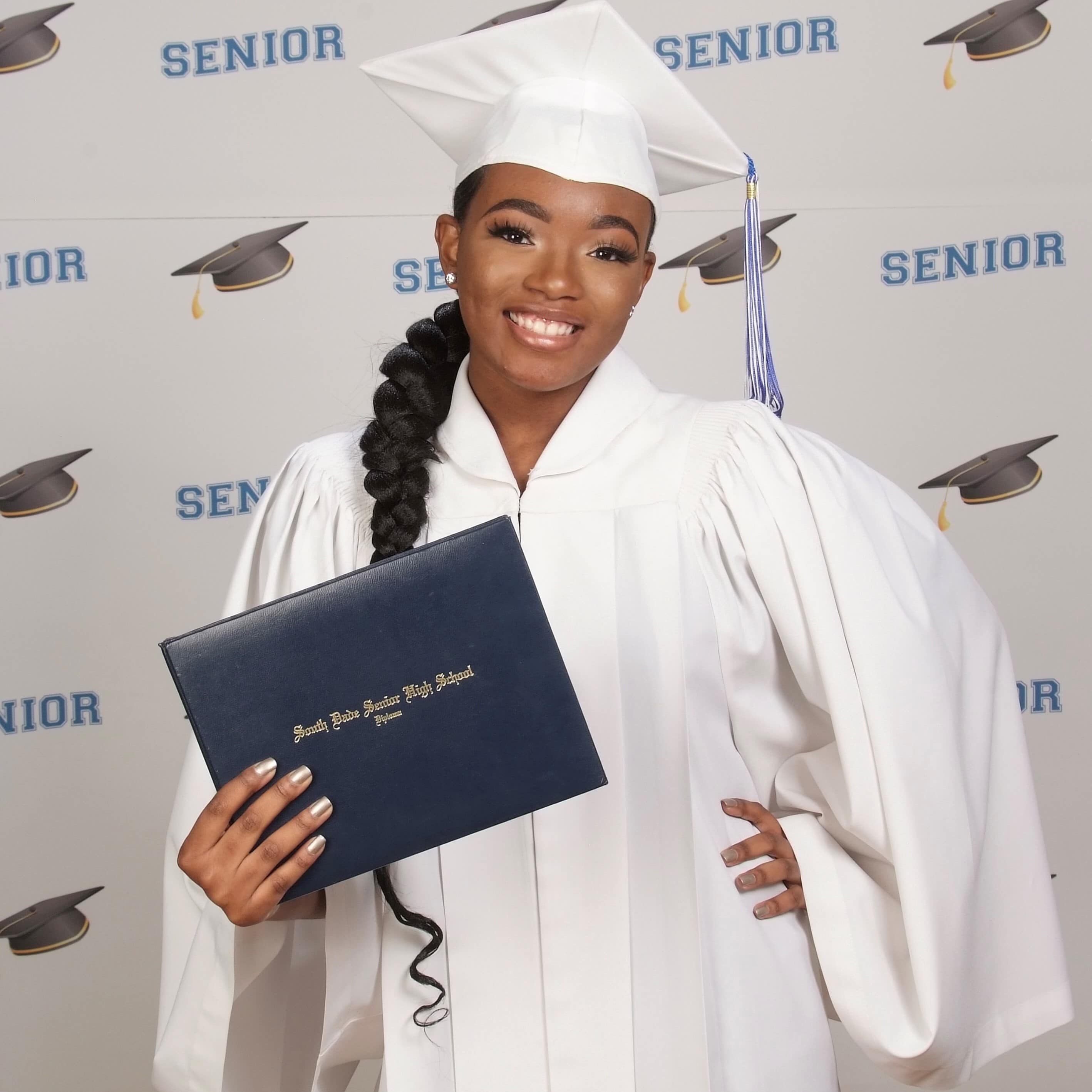 Auilalei Granger Graduation Picture